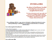 Tablet Screenshot of ovoda.org